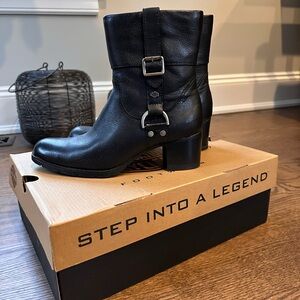 Harley-Davidson® Women's Sadie Casual Cuff Black Combat boots